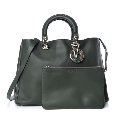 dior handbag green|christian dior green bag.